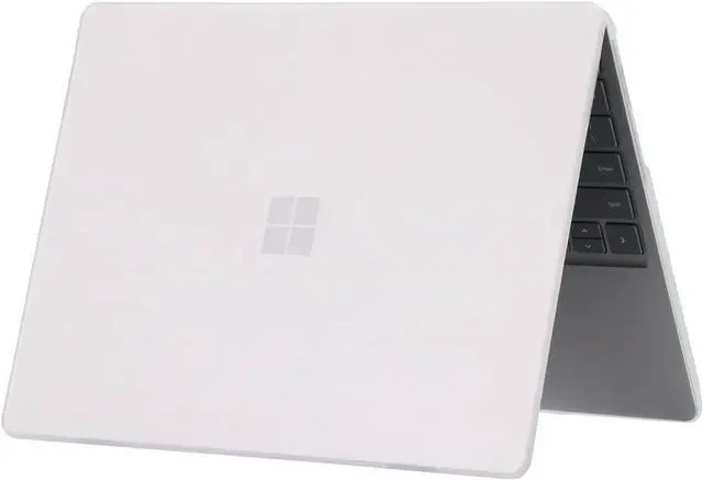 Alt view image 5 of 7 - Slim Case for 13.5 inch Microsoft Surface Laptop 5 / 4 / 3 with Metal Palm Rest, Matte Protective Case Hard Shell Laptop Cover with Transparent Keyboard Cover Skin
