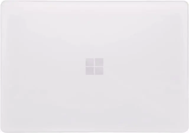 Alt view image 3 of 7 - Slim Case for 13.5 inch Microsoft Surface Laptop 5 / 4 / 3 / 2 with Alcantara Palm Rest, Matte Protective Case Hard Shell Laptop Cover with Transparent Keyboard Cover Skin Matte Transparent