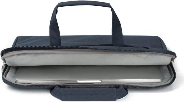 Alt view image 3 of 4 - Universal 11 12 13 14 inch Laptop Bag, Computer Bag, Water Resistant Laptop Briefcase, Laptop Case Sleeve with Shoulder Strap for MacBook Acer Lenovo HP Dell Samsung