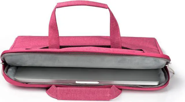 Alt view image 4 of 5 - Universal 11 12 13 14 15 16 inch Laptop Bag, Computer Bag, Water Resistant Laptop Briefcase, Laptop Case Sleeve with Shoulder Strap for MacBook Acer Lenovo HP Dell Samsung