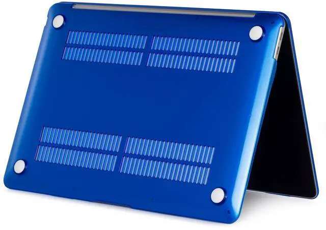Alt view image 5 of 7 - Compatible with 2022 M2 MacBook Pro 13 Inch Case 2021 2020 M1 A2338 A2289 A2251 A2159 A1989 A1706 A1708, Hard Shell Case & Keyboard Cover for Mac Pro 13 Touch Bar Crystal Blue