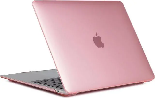 Alt view image 6 of 7 - Compatible with 2022 M2 MacBook Pro 13 Inch Case 2021 2020 M1 A2338 A2289 A2251 A2159 A1989 A1706 A1708, Hard Shell Case & Keyboard Cover for Mac Pro 13 Touch Bar Crystal Pink