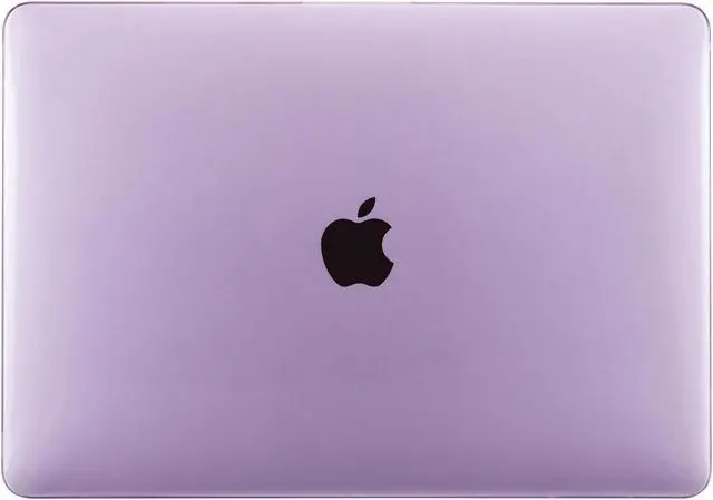 Alt view image 4 of 6 - Compatible with 2022 M2 MacBook Pro 13 Inch Case 2021 2020 M1 A2338 A2289 A2251 A2159 A1989 A1706 A1708, Hard Shell Case & Keyboard Cover for Mac Pro 13 Touch Bar Crystal Purple