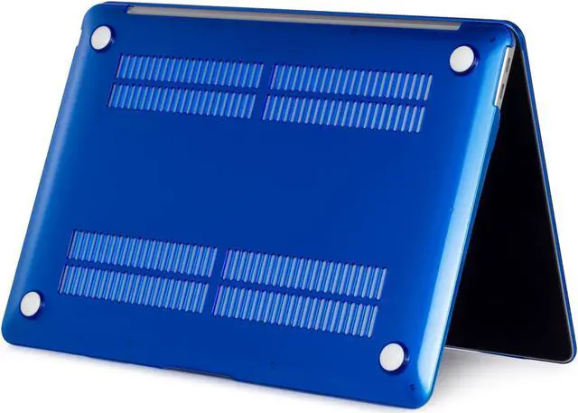 Alt view image 4 of 6 - Compatible with MacBook Air 13.6 inch Case 2022 Release A2681 M2 Chip with Liquid Retina Display & Touch ID, Protective Plastic Hard Shell Case & Keyboard Cover Crystal Blue