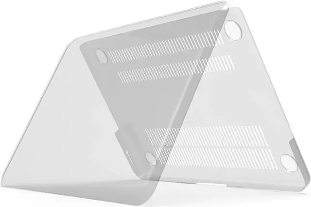 Alt view image 5 of 5 - Compatible with MacBook Pro 13 Inch case A1278 Release 2012-2008, Plastic Hard Shell Case with Keyboard Cover for Apple Old Version Mac Pro 13 with CD-ROM Matte Transparent