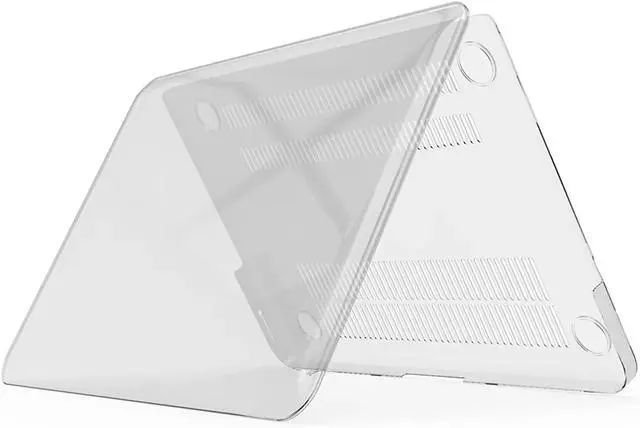 Alt view image 6 of 7 - Compatible with MacBook Pro 13 Inch case A1278 Release 2012-2008, Plastic Hard Shell Case with Keyboard Cover for Apple Old Version Mac Pro 13 with CD-ROM Crystal Clear