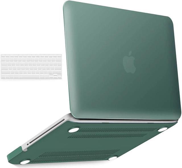 Main image of Compatible with MacBook Pro 13 Inch case A1278 Release 2012-2008, Plastic Hard Shell Case with Keyboard Cover for Apple Old Version Mac Pro 13 with CD-ROM Green