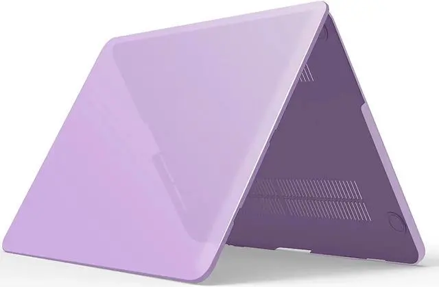 Alt view image 5 of 7 - Compatible with MacBook Pro 13 Inch Case 2015 2014 2013 end 2012 Model A1502 A1425, Hard Shell Case with Keyboard Cover for Old Version Apple Mac Pro Retina 13 Matte Transparent Purple