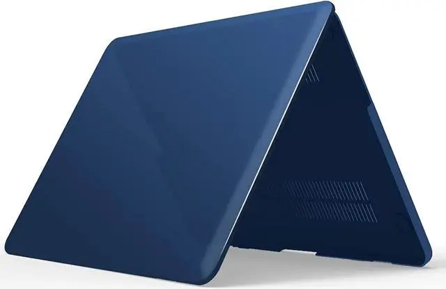 Alt view image 5 of 7 - Compatible with MacBook Pro 13 Inch Case 2015 2014 2013 end 2012 Model A1502 A1425, Hard Shell Case with Keyboard Cover for Old Version Apple Mac Pro Retina 13 Matte Transparent Navy Blue