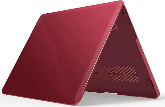 Alt view image 5 of 7 - Compatible with MacBook Pro 13 Inch Case 2015 2014 2013 end 2012 Model A1502 A1425, Hard Shell Case with Keyboard Cover for Old Version Apple Mac Pro Retina 13 Wine Red