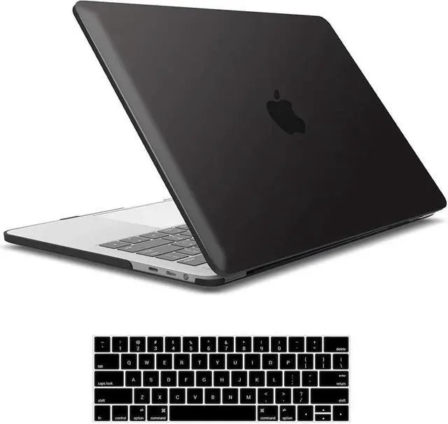 Main image of Compatible with MacBook Pro 15 Inch Case 2019 2018 2017 2016 A1990 A1707, Hard Shell Case with Keyboard Cover & Type C Adapter for Mac Pro 15 Touch Bar