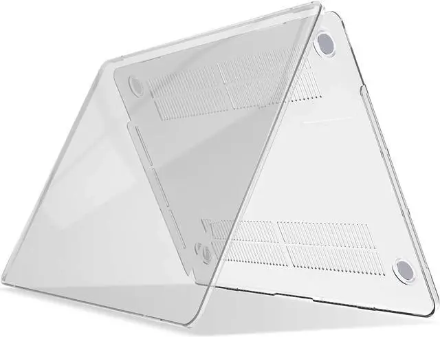 Alt view image 4 of 7 - Compatible with MacBook Pro 15 Inch Case 2019 2018 2017 2016 A1990 A1707, Hard Shell Case with Keyboard Cover & Type C Adapter for Mac Pro 15 Touch Bar Crystal Clear