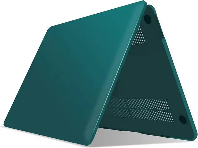 Alt view image 5 of 7 - Compatible with MacBook Pro 15 Inch Case 2019 2018 2017 2016 A1990 A1707, Hard Shell Case with Keyboard Cover & Type C Adapter for Mac Pro 15 Touch Bar Dark Green