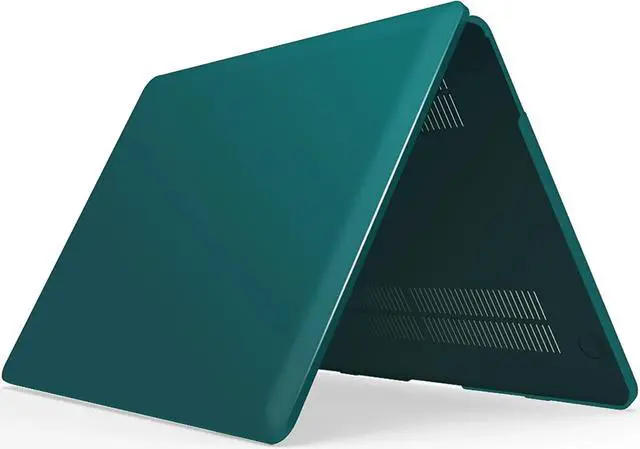 Alt view image 5 of 7 - Compatible with MacBook Pro 16 Inch Case A2141 Release 2020 2019, Hard Shell Case with Keyboard Cover for Old Version Mac Pro 16" Dark Green