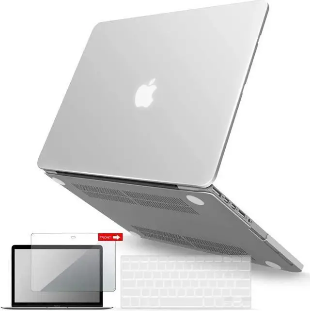 Alt view image 3 of 9 - Rubberized Hard Case for MacBook Pro 15.4" with Retina Display 15 Inch A1398 Shell Cover with Keyboard Skin