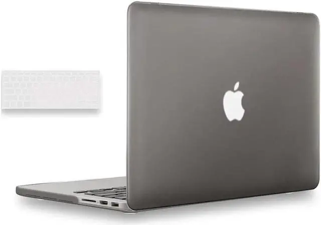 Alt view image 3 of 8 - Rubberized Hard Case for MacBook Pro 15.4" with Retina Display 15 Inch A1398 Shell Cover with Keyboard Skin