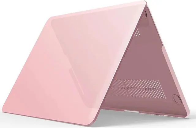 Alt view image 4 of 7 - Protective Hard Case for MacBook Pro 15 inch with Retina Display Model A1398 Shell Cover with Keyboard Skin For Apple MacBook Pro 15.4", 2012-2015 Release Pink