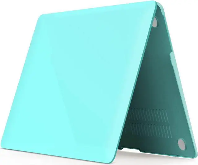 Alt view image 4 of 7 - Compatible with Old Version MacBook Air 13 Inch Case (2017-2010 Release) Model: A1466 / A1369, Plastic Hard Shell Case with Keyboard for Apple Mac Air 13" Blue