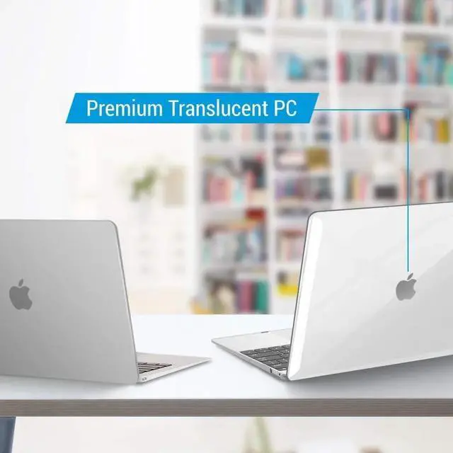 Alt view image 3 of 7 - Compatible with MacBook 12 inch Case with Retina Display Model: A1534, Release 2017 2016 2015, Plastic Hard Shell Case with Keyboard Cover Skin Crystal Clear