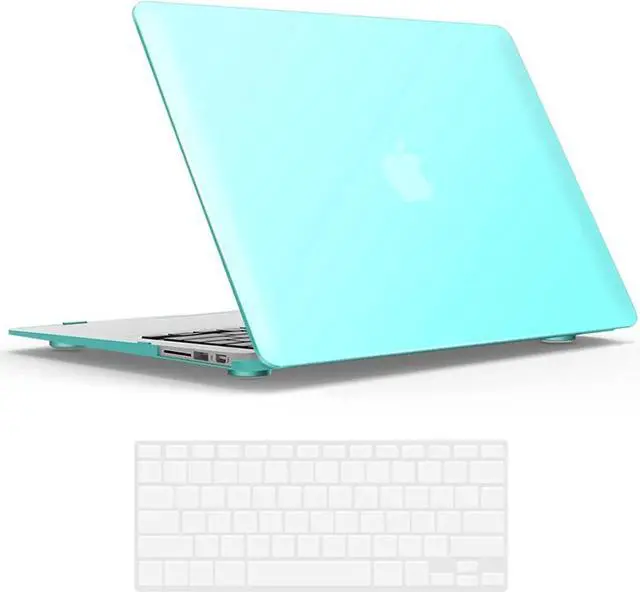 Main image of Compatible with Old Version MacBook Air 13 Inch Case (2017-2010 Release) Model: A1466 / A1369, Plastic Hard Shell Case with Keyboard for Apple Mac Air 13" Blue