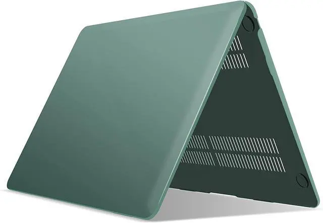 Alt view image 5 of 7 - Compatible with MacBook Air 11 Inch Case Model A1370 A1465, Soft Touch Plastic Hard Shell Cover with Keyboard Cover for Apple Mac Air 11" Green