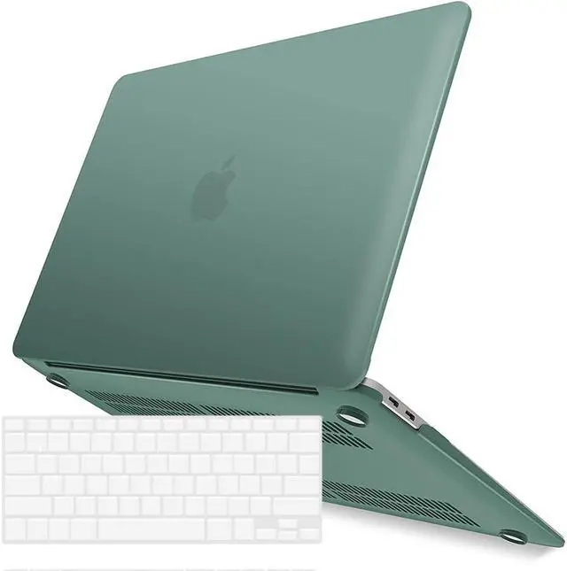 Main image of Compatible with MacBook Air 11 Inch Case Model A1370 A1465, Soft Touch Plastic Hard Shell Cover with Keyboard Cover for Apple Mac Air 11" Green