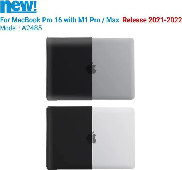 Alt view image 3 of 7 - Case for MacBook Pro 16 inch Case 2023 2022 2021 Release M2 A2780 A2485 M1 Pro/Max Chip with Touch ID, Plastic Hard Shell Protective Cover with Keyboard Skin