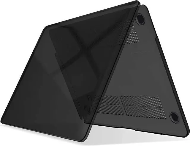Alt view image 5 of 7 - Compatible with MacBook Pro 13 inch Case M2 2022, 2021, 2020-2016 A2338 M1 A2251 A2289 A2159 A1989 A1708 A1706, Plastic Hard Case with Keyboard Cover Skin Crystal Black