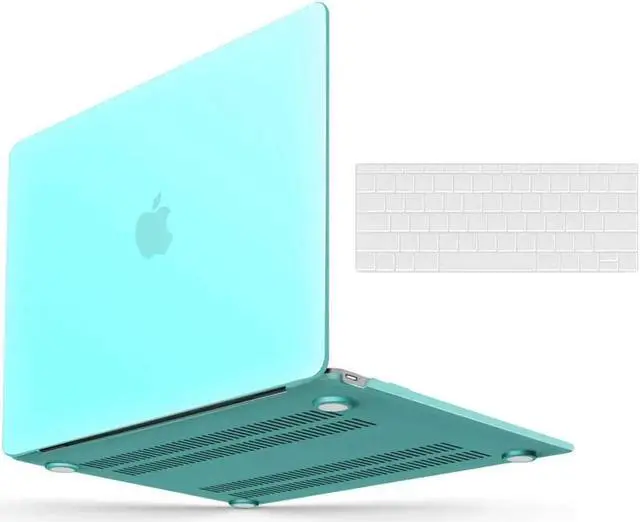 Main image of Compatible with MacBook 12 inch Case with Retina Display Model: A1534, Release 2017 2016 2015, Plastic Hard Shell Case with Keyboard Cover Skin Blue
