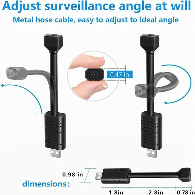 Alt view image 5 of 7 - Spy Camera Hidden Camera Detector - 1080P WiFi Camera for Home Office Security Indoor Surveillance Camera with Motion Detection Night Vision