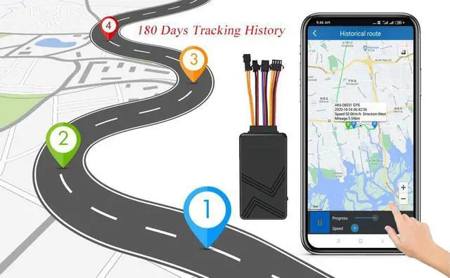 Alt view image 5 of 7 - 4G Wired Car GPS Tracker for Vehicles No Monthly Fee Hidden Real-Time Hardwired Car Tracking Device with Remote Engine Kill Switch No Subscription for Truck Trailer Motorcycle Fleet Location Locator