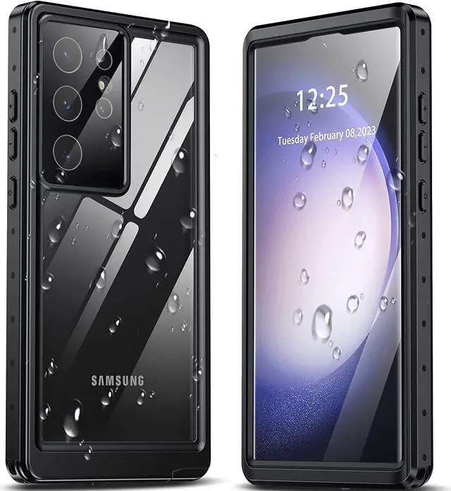 Main image of For Samsung Galaxy S23 Ultra Case, Waterproof Case with [Built-in Screen Protector], [12 FT Military Full Body Shockproof] [Dustproof] Phone Case for Galaxy S23 Ultra 5G 6.8'' 2023