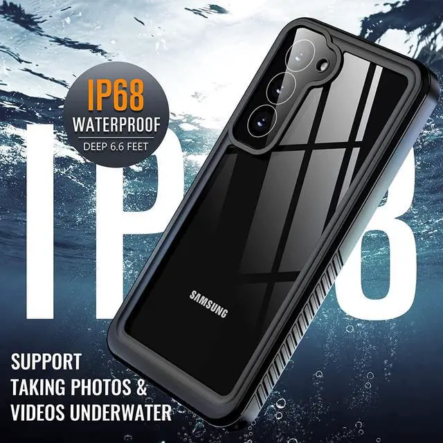 Alt view image 3 of 7 - for Samsung Galaxy S23 Case Waterproof, Galaxy S23 Case with Built-in Screen Protector [Support Fingerprint Unlock][360°Full Body Protection][12FT Military Grade] Rugged S23 Phone Case