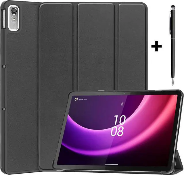 Main image of Case for Lenovo Tab P11 2nd Generation 11.5 inch / Xiaoxin Pad Plus 11.5 2023, Tri fold Slim Lightweight Hard Shell Smart Protective Cover with Multi-Angle Stand, Universal Stylus Pen