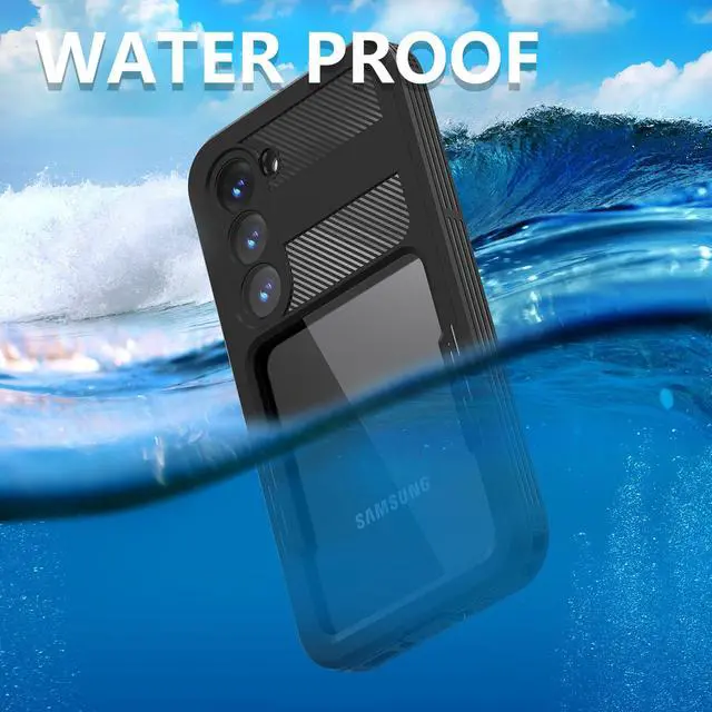 Alt view image 2 of 7 - Compatible for Samsung Galaxy S23 Case Waterproof with Built-in Lens & Screen Protector Full Body Protective Cover for Galaxy S23 6.1 inch