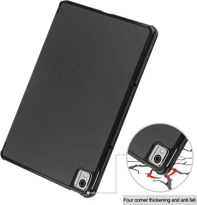 Alt view image 4 of 7 - Case for Nokia T21 Case 10.4 Inch 2022, Trifold Slim Smart Stand Cover Hard Shell for Nokia T21 10.4" Tablet 2022 Release with Universal Stylus Pen