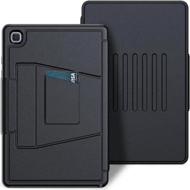 Alt view image 5 of 7 - Magnetic Stand Case for Samsung Galaxy Tab A7 10.4 Inch 2022 2020 Model SM-T500/T503/T505/T507, [Multiple Secure Angles] Shockproof Soft TPU Back Cover with Card Slot, Auto Wake/Sleep