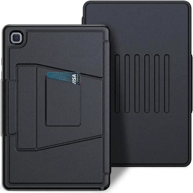 Alt view image 3 of 7 - Magnetic Stand Case for Samsung Galaxy Tab A7 10.4 Inch 2022 2020 SM-T500/T503/T505/T507- Multiple Angles Shockproof Soft TPU Protective Cover with Card Slot, Auto Sleep/Wake