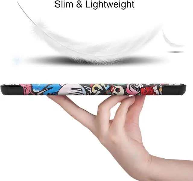 Alt view image 3 of 7 - Case for Lenovo 8.0 Inch Tab M8 Gen 3 2022/ Smart Tab M8 Gen 3 2022/Tab M8 HD LTE 2021/ Tab M8 HD/Smart Tab M8/Tab M8 FHD 2019, Slim Lightweight Stand Hard Shell Protective Cover with Stylus Pen