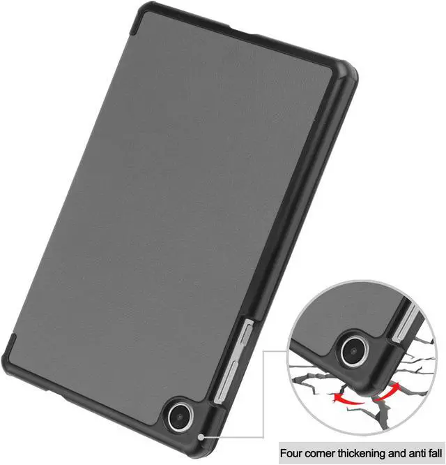 Alt view image 5 of 7 - Case for Lenovo Tab M8 4th Gen 2023 8 inch Tablet Model TB-300FU TB-300XU, Slim Lightweight Stand Hard Shell Protective Cover with Stylus Pen