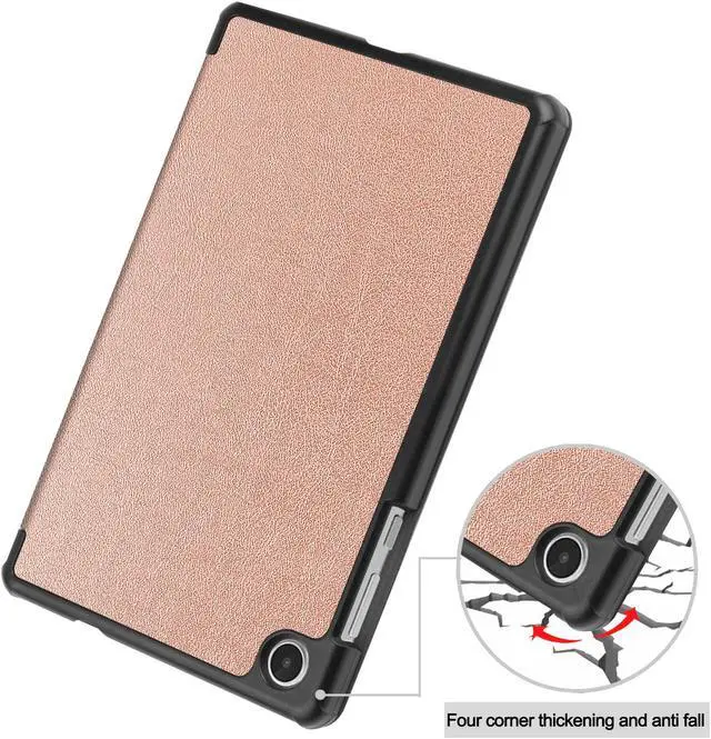 Alt view image 5 of 7 - Case for Lenovo Tab M8 4th Gen 2023 8 inch Tablet Model TB-300FU TB-300XU, Slim Lightweight Stand Hard Shell Protective Cover with Stylus Pen