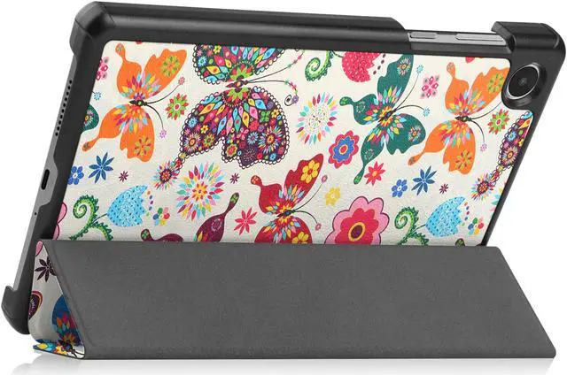Alt view image 4 of 7 - Case for Lenovo Tab M8 4th Gen 2023 8 inch Tablet Model TB-300FU TB-300XU, Slim Lightweight Stand Hard Shell Protective Cover with Stylus Pen