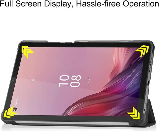 Alt view image 6 of 7 - Case for Lenovo Tab M9 2023 9 inch Tablet Model TB-310XU / TB-310FU, Slim Lightweight Stand Hard Shell Protective Cover with Stylus Pen