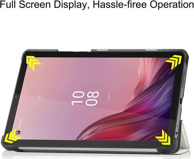 Alt view image 3 of 7 - Case for Lenovo Tab M9 2023 9 inch Tablet Model TB-310XU / TB-310FU, Slim Lightweight Stand Hard Shell Protective Cover with Stylus Pen