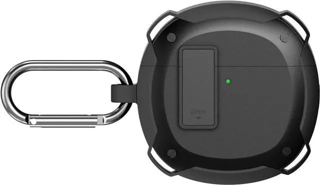 Main image of Case Cover Compatible with Huawei Freebuds 4E, Freebuds 4 True Wireless Earbuds, Earphones Skin Cover, Protective Carrying Case with Keychain Hook, Charging Port Accessible