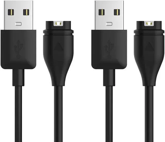 Main image of [2-PACK] TUSITA Charger Cable Compatible with Garmin Fenix 5 5S 5X 6 6S 6X Plus Pro 7 7S 7X, Forerunner 945 45 45S 245 Music,Approach S10 S40 S60 G12 S12 S42,Vívoactive 3 4 4S, Instinct,Venu 2 2S Plus