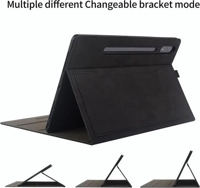 Alt view image 2 of 7 - Case for Lenovo Legion Y900 14.5 inch 2023 - Multiple Angle Viewing Business Cover Magnetic Tablet Wallet Leather Cover with Stylus Holder, Universal Stylus Pen