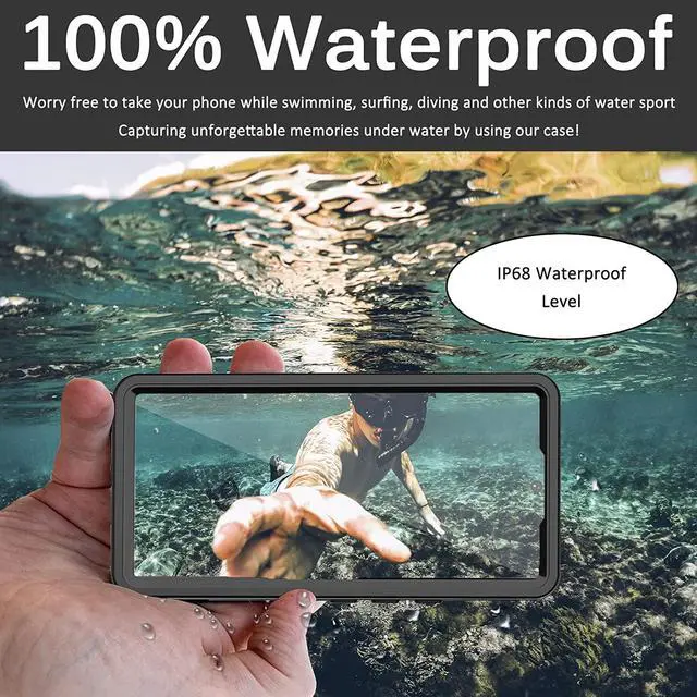Alt view image 3 of 7 - Compatible for Google Pixel 7A Case Waterproof, Built-in HD Clear Screen Protector, 360 Degree Shockproof Dustproof Bumper, Full Protective Waterproof Case for Google Pixel 7A 2023