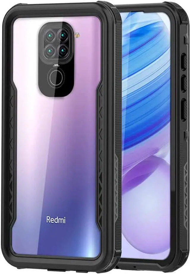 Main image of Waterproof Case for Xiaomi Redmi Note 9, IP68 Waterproof 360 Degree Full Body Protection Case Shockproof Snowproof Dustproof Heavy Duty Cover Case Built-in Screen Protector