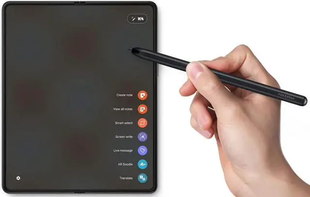 Alt view image 5 of 7 - Galaxy Z Fold 4 Stylus Pen Compatible with Galaxy Z Fold 4 / Galaxy Z Fold 3 S Pen Fold Edition Replacement for Samsung Galaxy Z Fold 4 / Fold 3 5G Touch Stylus S Pen + Tips/Nibs